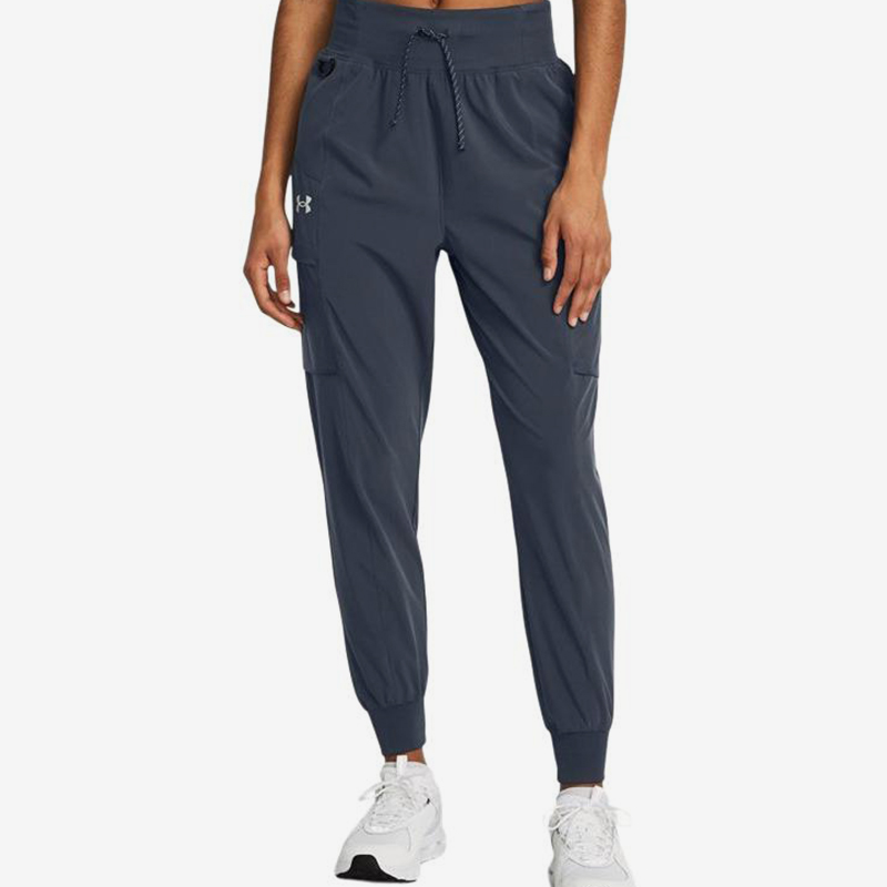 UA/安德玛正品Launch女士束脚系带越野跑步运动长裤1383359-044