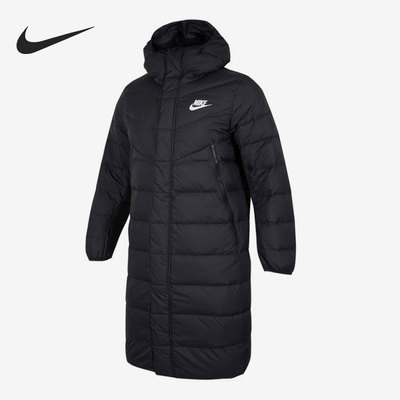 Nike/耐克正品男子冬季保暖中长款梭织运动羽绒服 DV0756-010