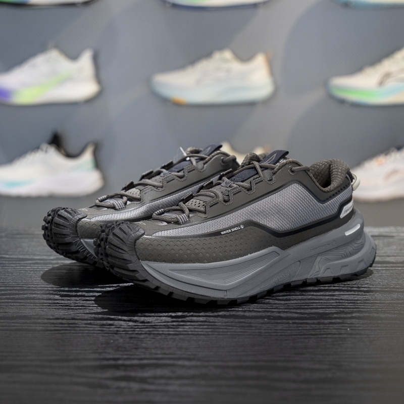 李宁正品CF溯行川男女款稳定支撑运动防泼水户外徒步鞋AHTV047-5