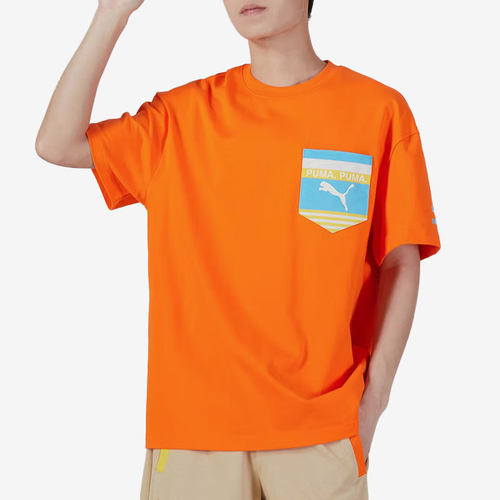 Puma/彪马正品当季新款男子运动宽松舒适短袖T恤534991-05