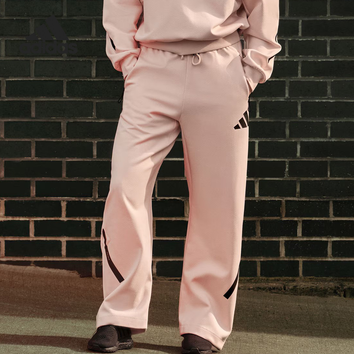 Adidas/阿迪达斯正品W Z.N.E. BAR PT女士训练针织长裤JF4780,运动服/休闲服装,运动长裤,淘宝优惠券,粉丝福利购,淘宝优惠卷