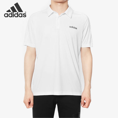 Adidas/阿迪达斯正品男子夏季休闲运动训练短袖POLO衫 DT3049