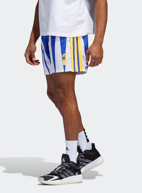 Adidas/阿迪达斯正品运动男子篮球训练时尚潮流短裤 H56399