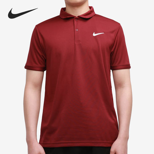 Nike/耐克正品男子网球吸汗透气运动短袖POLO衫 CW6851-638