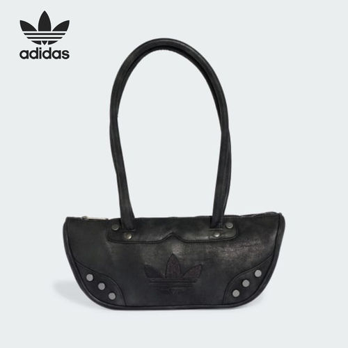 Adidas阿迪达斯正品保龄球包男女铆钉拉链轻便休闲单肩背包KS9292