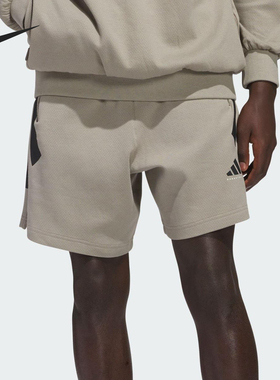 Adidas/阿迪达斯正品夏季新款男士宽松透气针织短裤JC7839