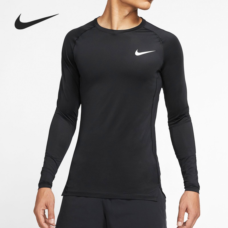 Nike/耐克正品 PRO Dri-FIT 男子训练运动紧身长袖BV5589-100
