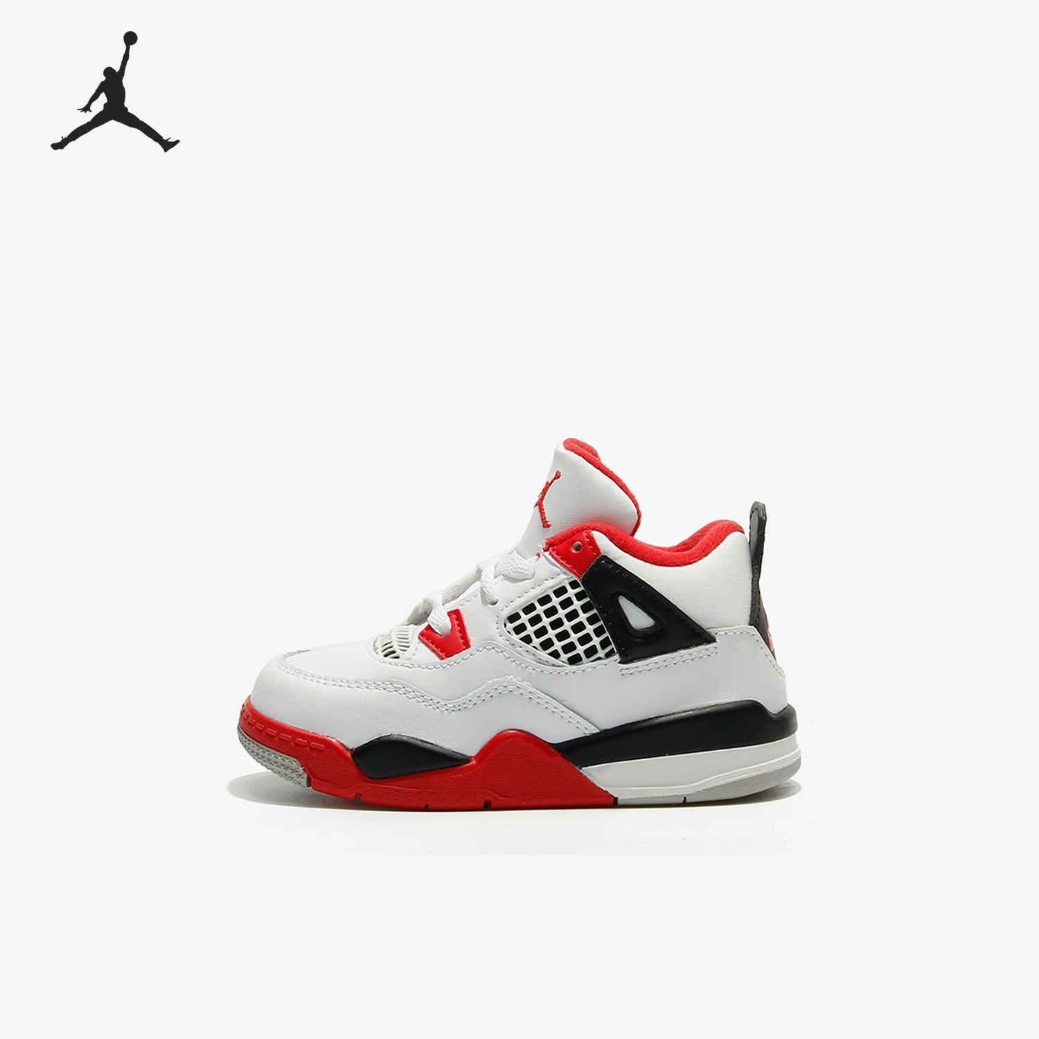 Nike/耐克正品Air Jordan 4婴童复古耐磨中帮篮球鞋BQ7670-160
