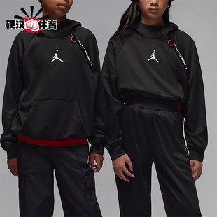 Nike/耐克正品JORDAN大童连帽套头耐穿经典印花卫衣IO2563-010