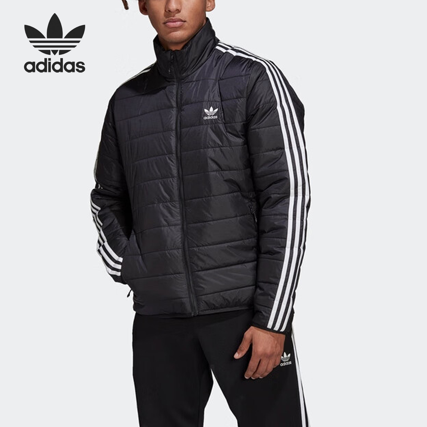 阿迪达斯正品男子棉服