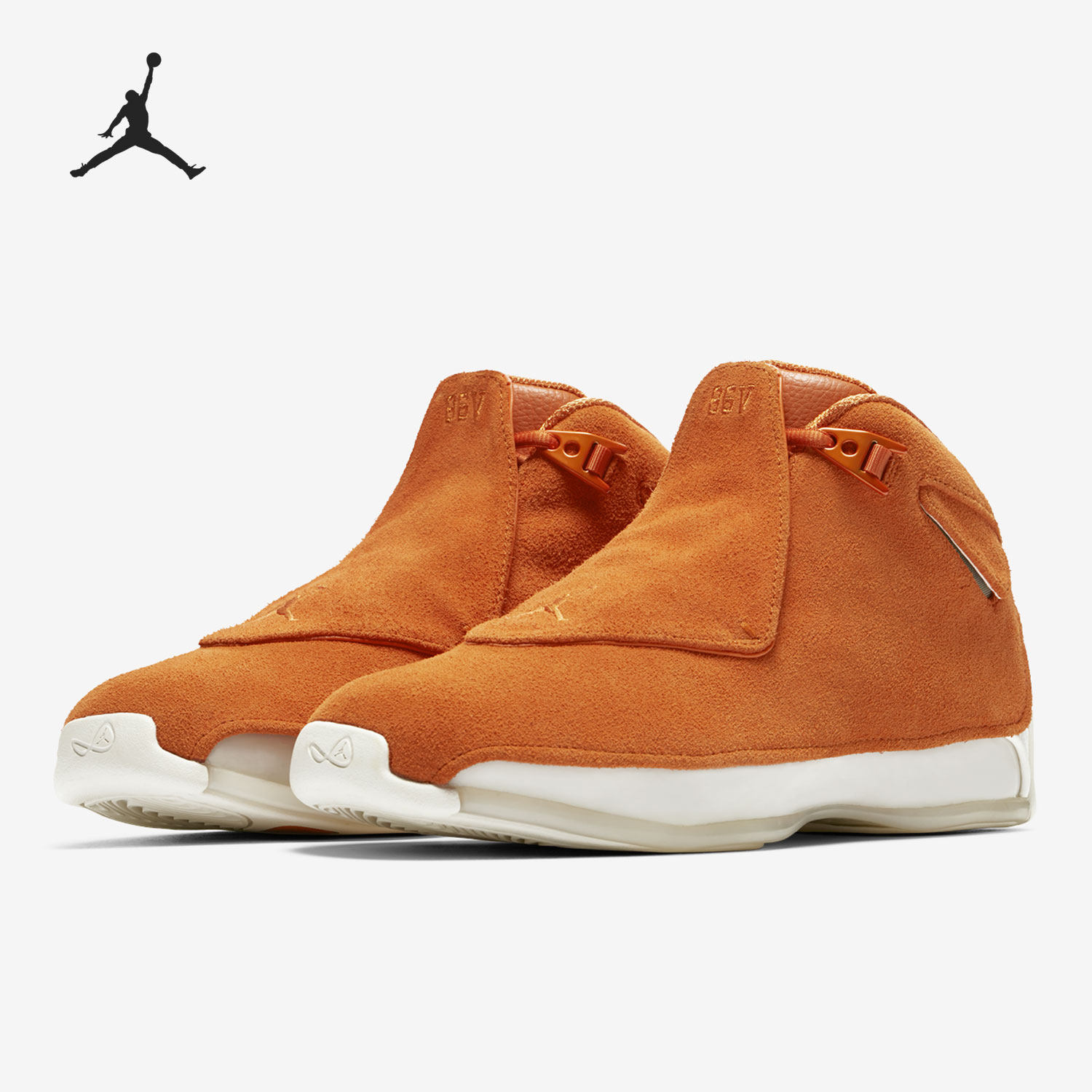 Nike/耐克正品 AIR JORDAN 18 男子运动高帮篮球鞋AA2494-801