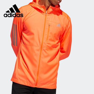 Adidas/阿迪达斯正品 当季新款男子跑步运动休闲连帽外套GJ9948