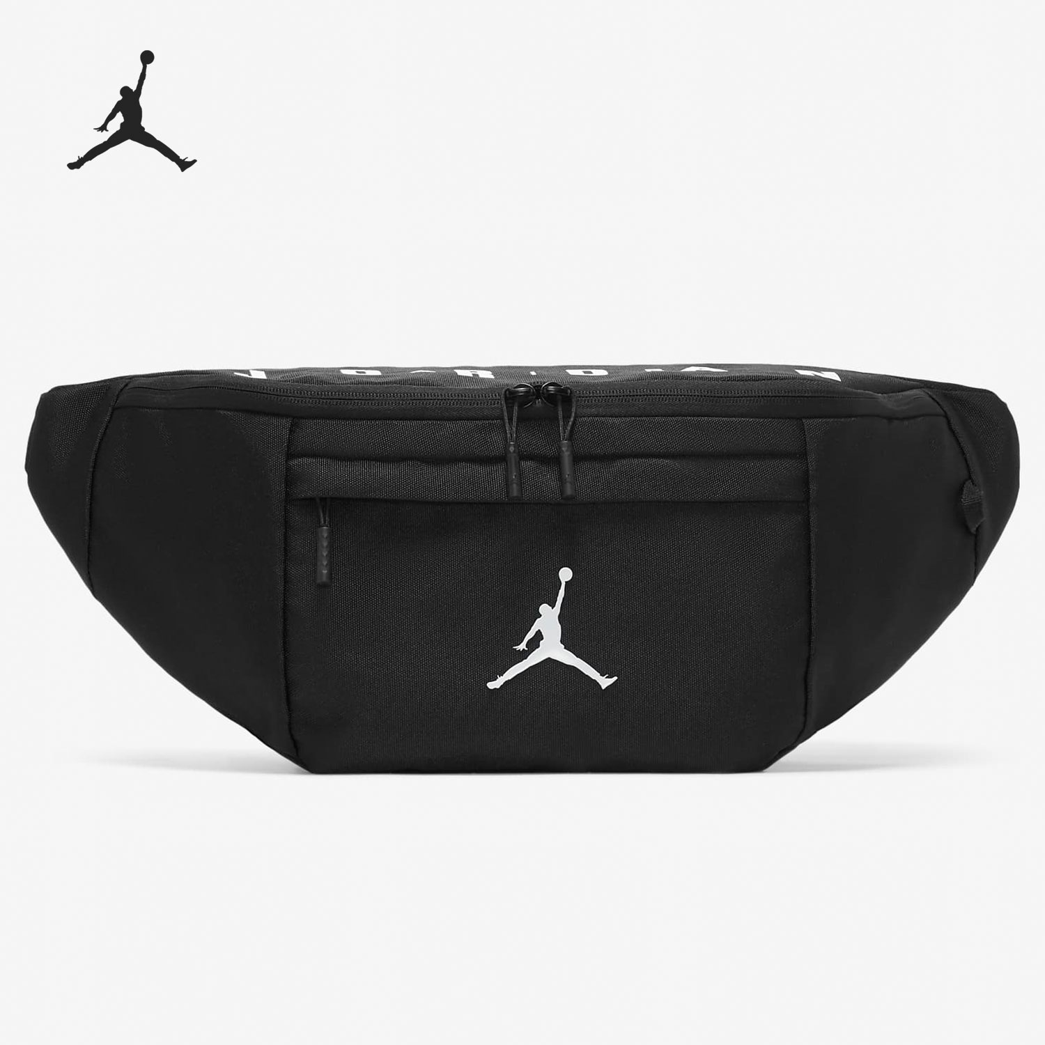 Nike/耐克正品Jordan Crossbody 单肩包运动跑步腰包 DN2664-010