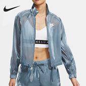 Nike 031 CU5545 耐克正品 女子半透明光泽翻领运动夹克外套