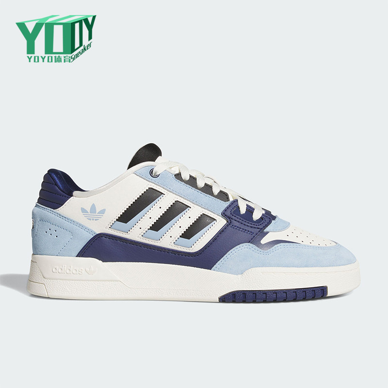 Adidas/阿迪达斯正品三叶草男女运动复古篮球风耐磨板鞋KJ1109