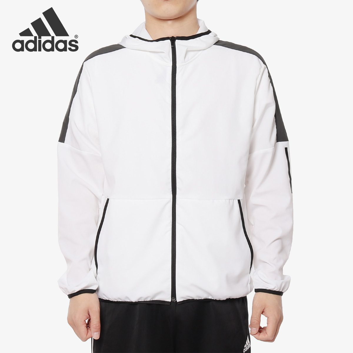 Adidas/阿迪达斯正品 男子M S2S SC CL JKT梭织外套DV0941