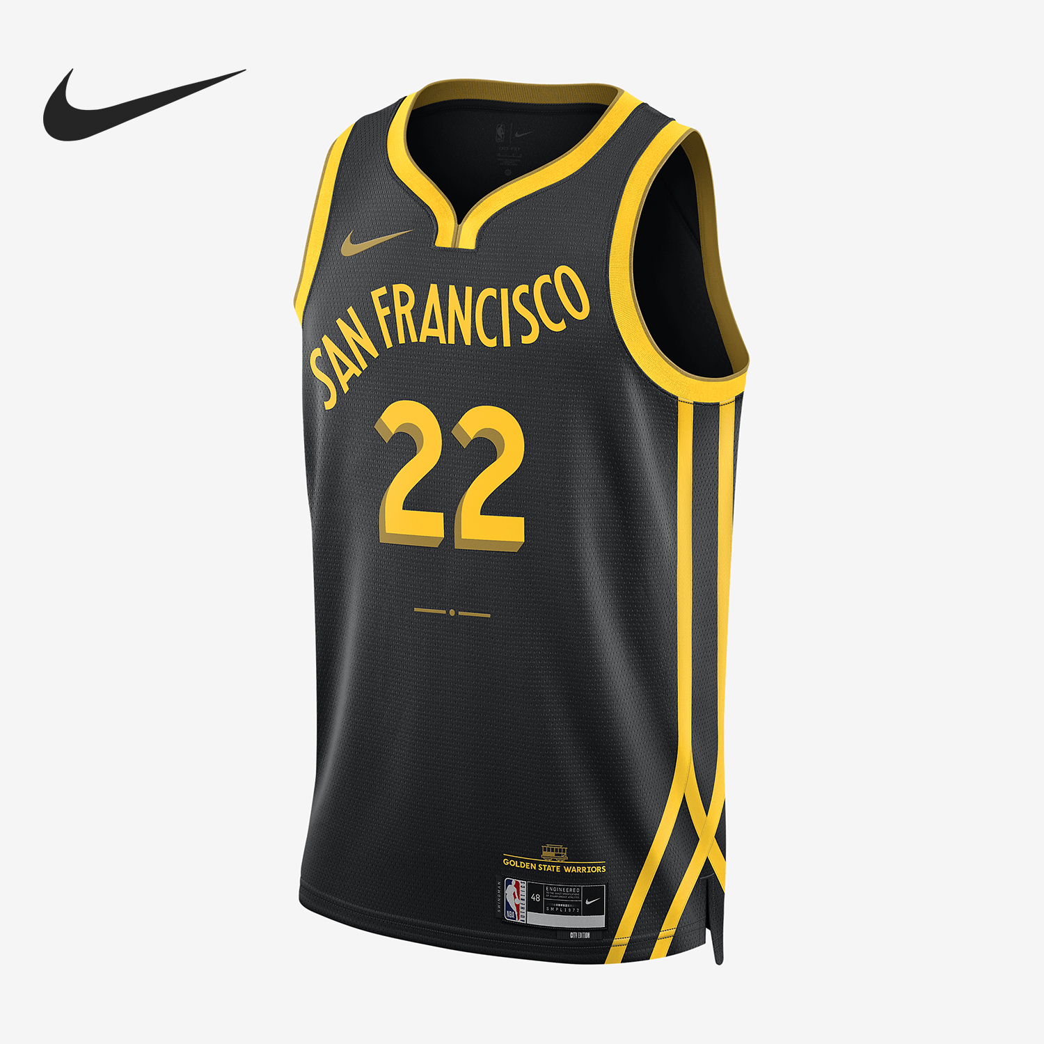 Nike/耐克正品新款男士运动篮球训练无袖背心T恤DX8502-013