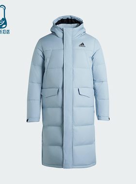 Adidas/阿迪达斯正品V L DOWN PARKA男士长款保暖羽绒服KF6747