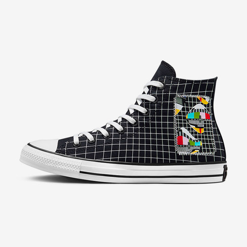 Converse/匡威正品ALL STAR男女同款印花舒适百搭高帮板鞋A03782C