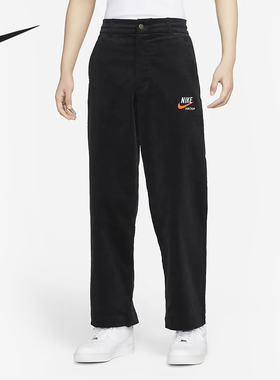 Nike/耐克正品新款男士宽松透气刺绣休闲直筒裤DX0001-010