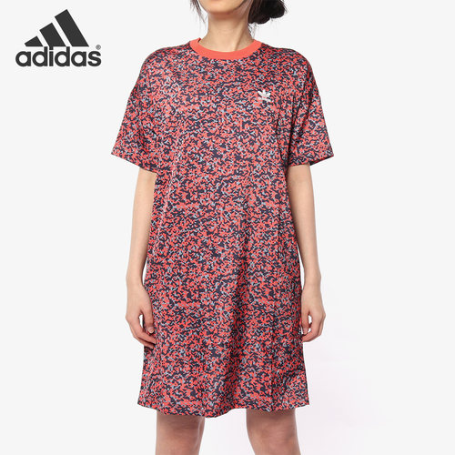 阿迪达斯三叶草女子运动连衣裙