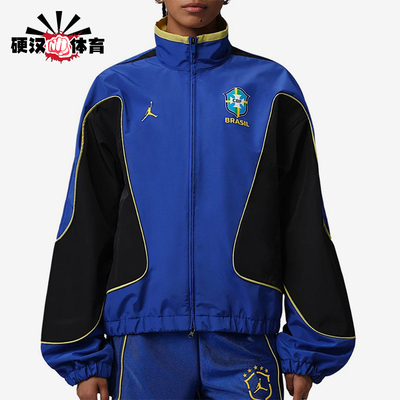 Nike/耐克正品JORDANAnthem新款女蓝黑色经典夹克外套IF3865-419