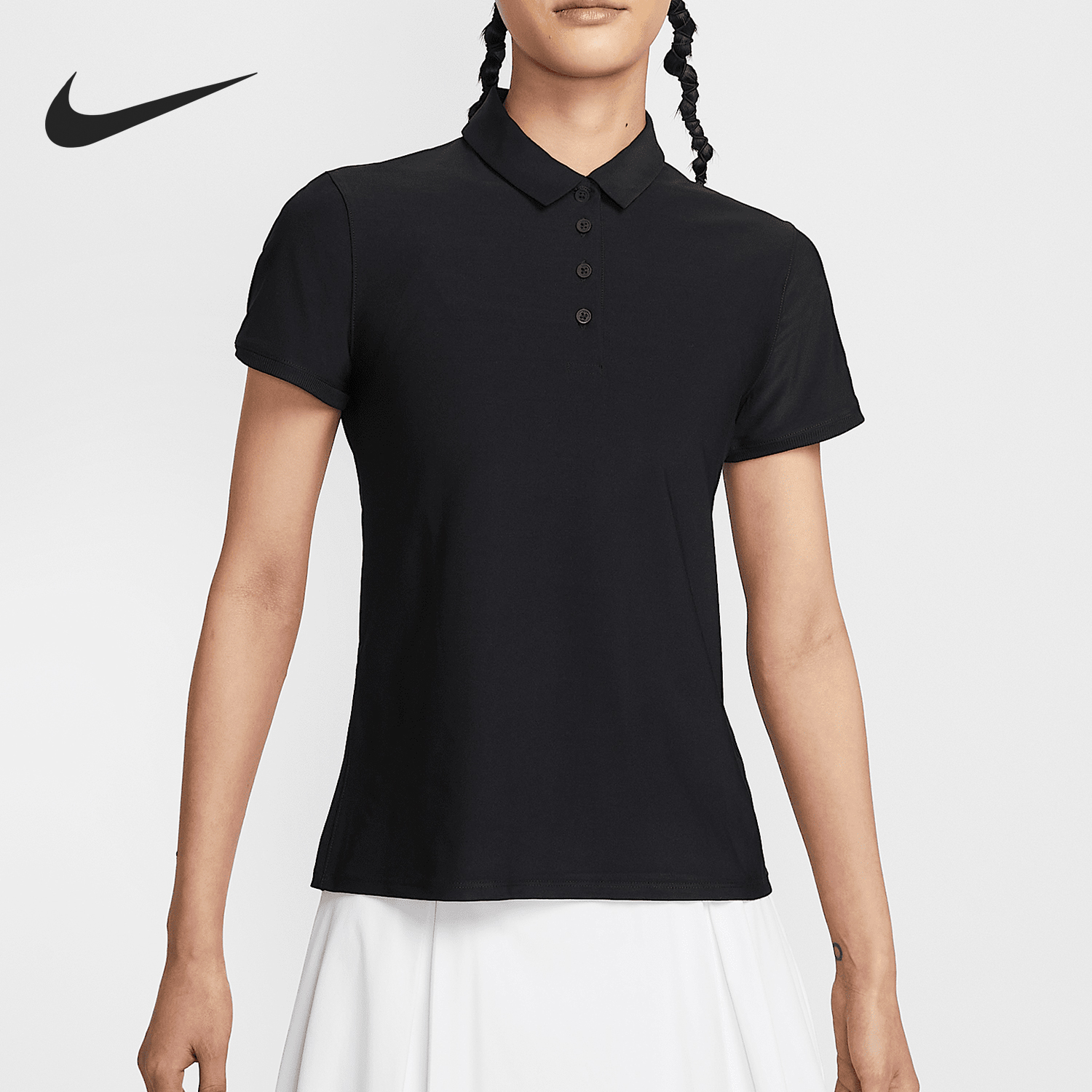 Nike/耐克正品夏季新款女士运动翻领短袖POLO衫FQ1575-010
