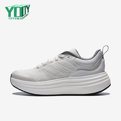 Adidas/阿迪达斯正品NORASHEL新款女白色经典厚底鞋跑步鞋JS4890