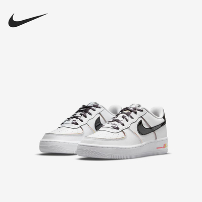 Nike/耐克正品四季款GS女子大童透气防滑减震透气板鞋DJ5528-100