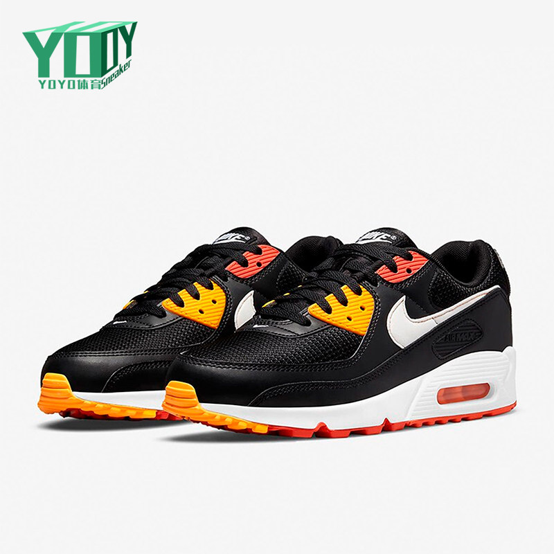 Nike/耐克正品Air Max 90男士耐磨气垫减震训练跑步鞋DJ9250-001