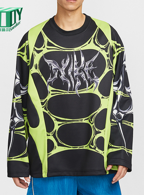 Nike/耐克正品Project F.R.O.G男士印花圆领宽松球衣IF1295-010