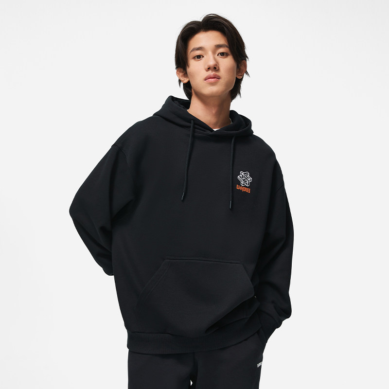 Lining/李宁正品冬季男子运动潮流系列保暖宽松连帽卫衣AWDT897,运动服/休闲服装,运动卫衣/套头衫,淘宝优惠券,粉丝福利购,淘宝优惠卷