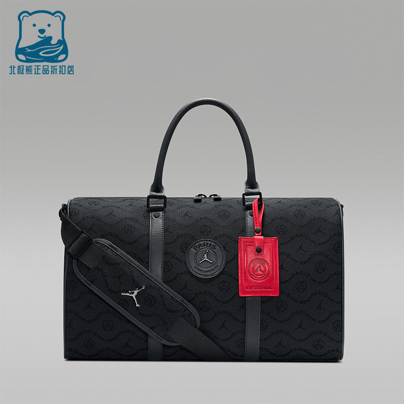 Nike/耐克正品JORDAN新款男煤黑红色旅经典休闲行李包IQ3208-060
