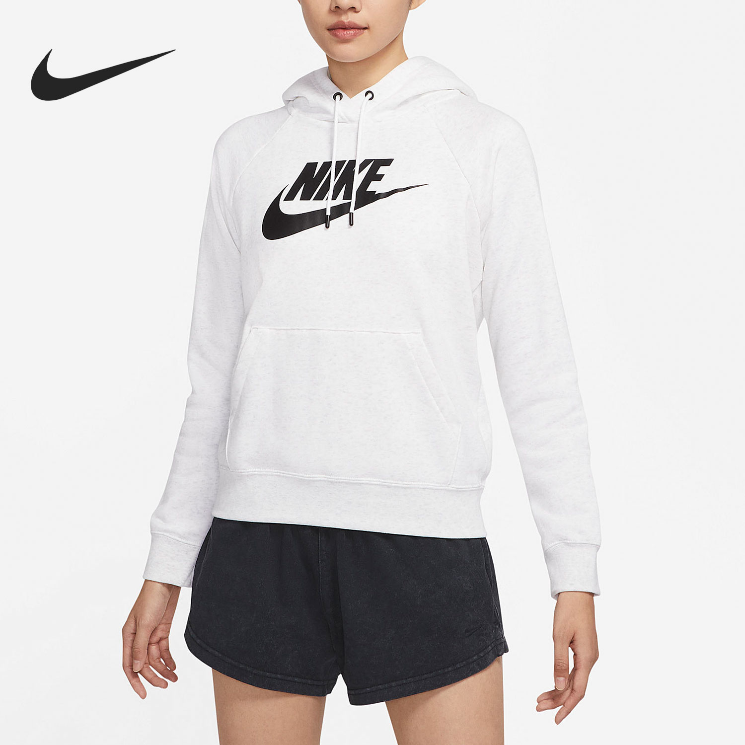 Nike/耐克正品女子舒适连帽透气针织休闲运动卫衣 BV4127-051