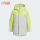 阿迪达斯正品 Adidas PARKA DOWN儿童保暖拼接羽绒服KC5410