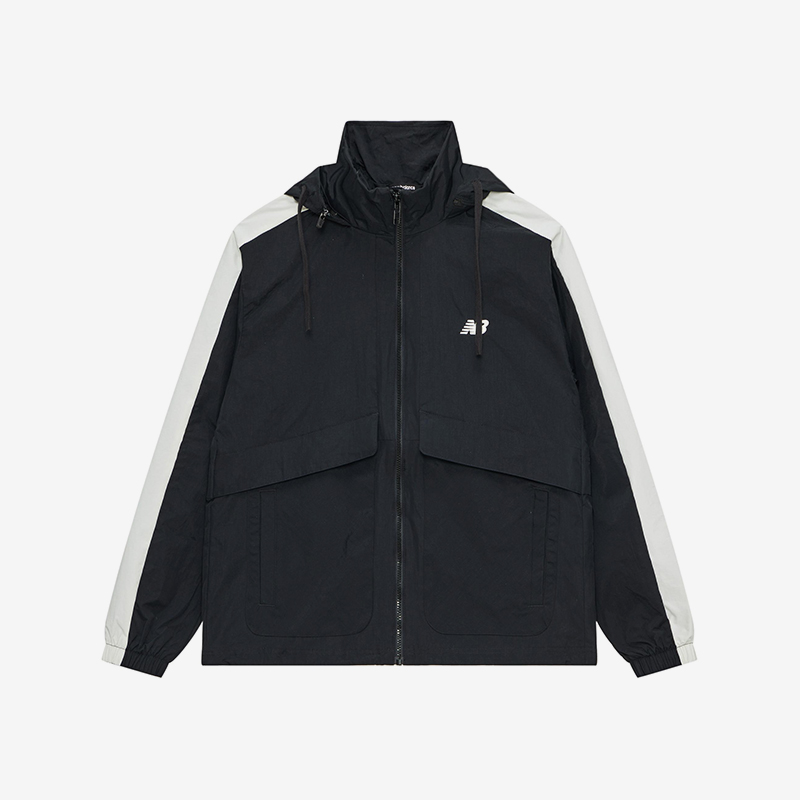 New Balance/NB正品2025新款男女户外休闲夹克外套AMJ41340-BK
