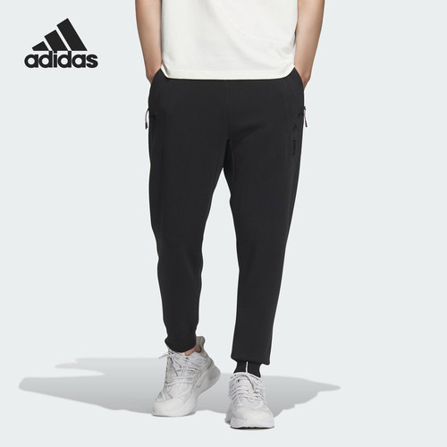 Adidas/阿迪达斯正品春季男士宽松休闲运动束脚长裤JE6668