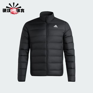 Adidas/阿迪达斯正品冬季男士立领保暖运动休闲简约羽绒服KG3150