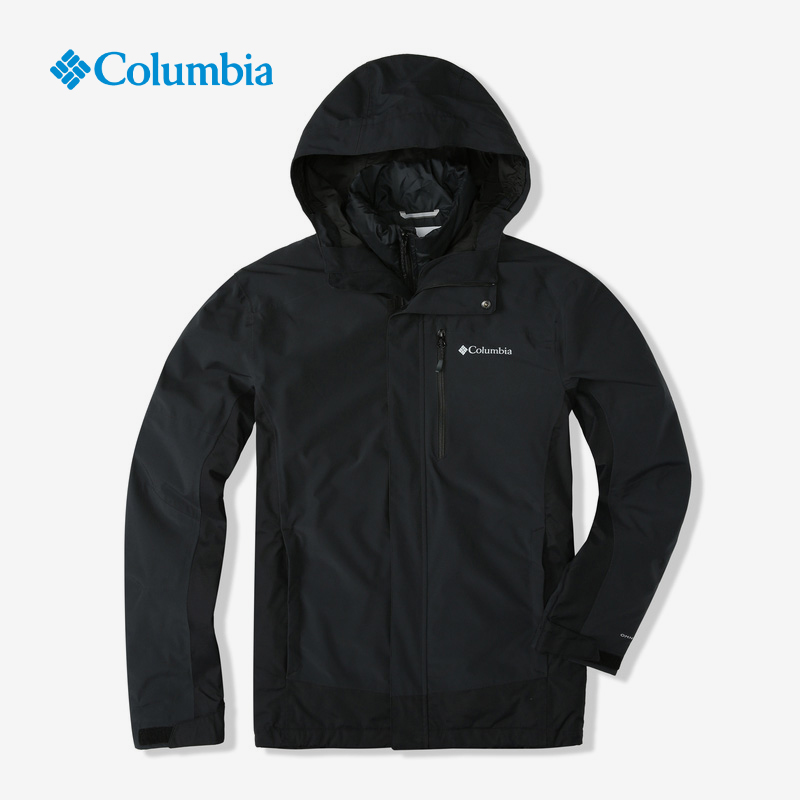 Columbia哥伦比亚正品男子户外热能保暖防水棉内胆三合一WE0900