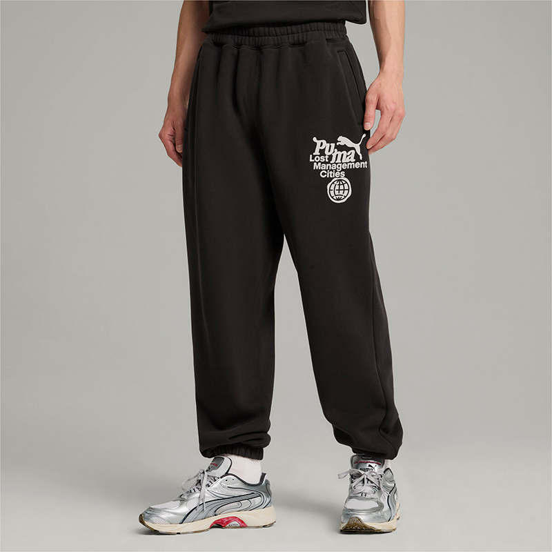 Puma/彪马正品LMC男士松毛圈布束口运动休闲长裤626564-01