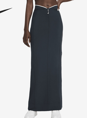 Nike/耐克正品x Jacquemus女士休闲针织拉链半身裙FV5675-475