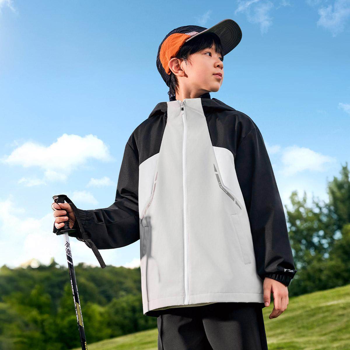 李宁正品2025新款男大童防风加绒保暖梭织连帽夹克外套YWBV095,童装/婴儿装/亲子装,普通外套,淘宝优惠券,粉丝福利购,淘宝优惠卷