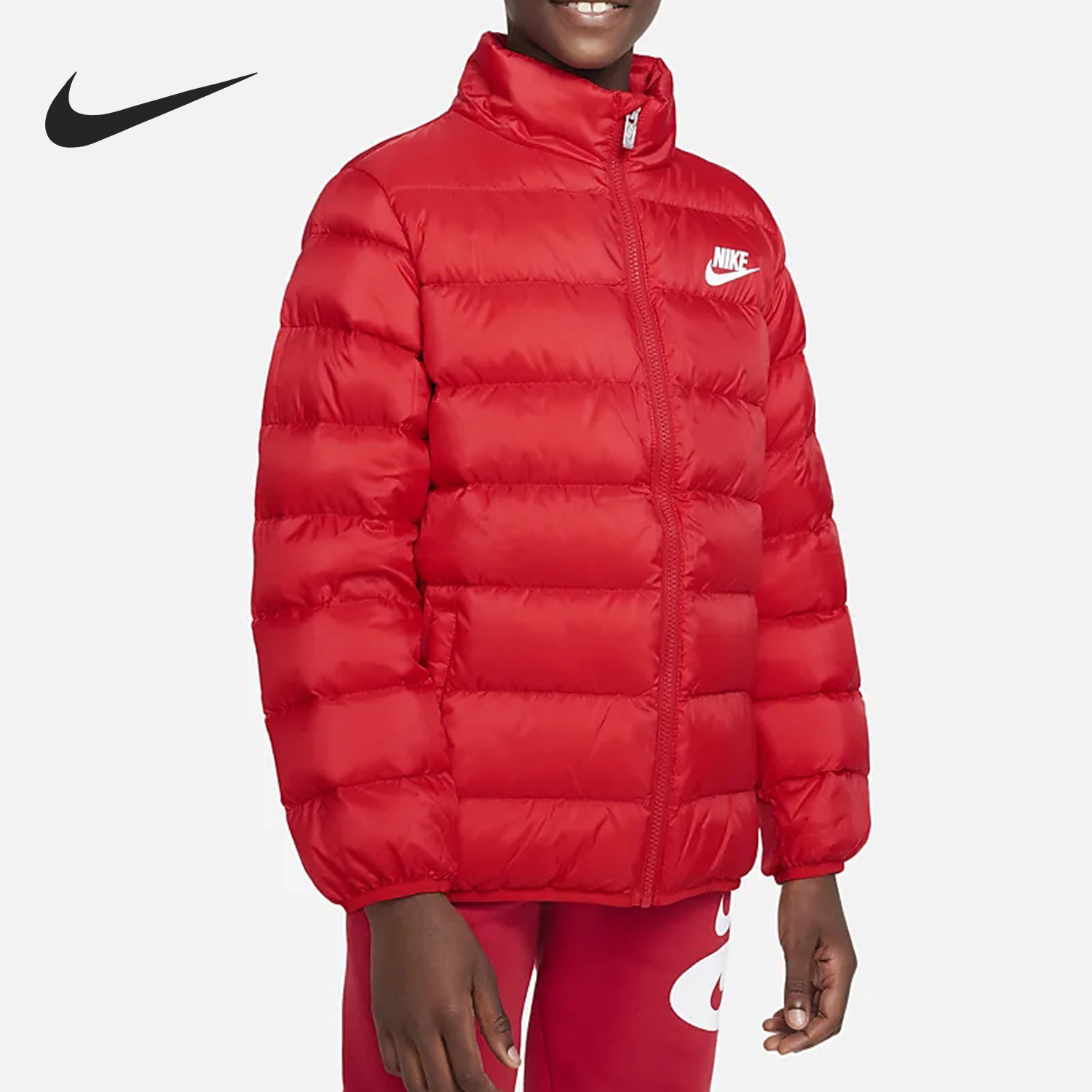 Nike/耐克正品当季新款大童运动休闲立领羽绒服FB0533-657
