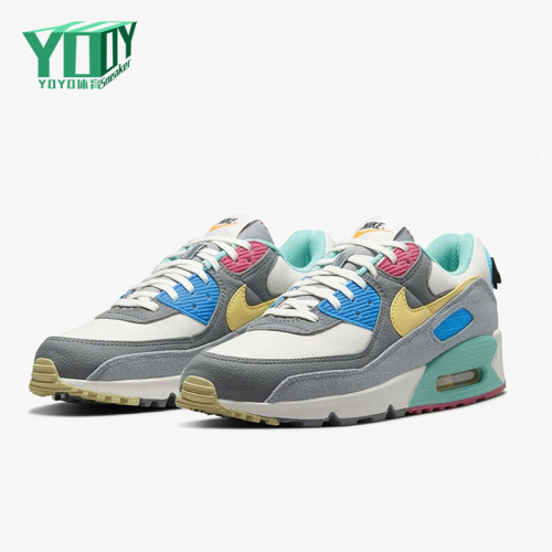 Nike/耐克正品Air Max 90男士运动复古气垫拼接跑步鞋DM8171-001