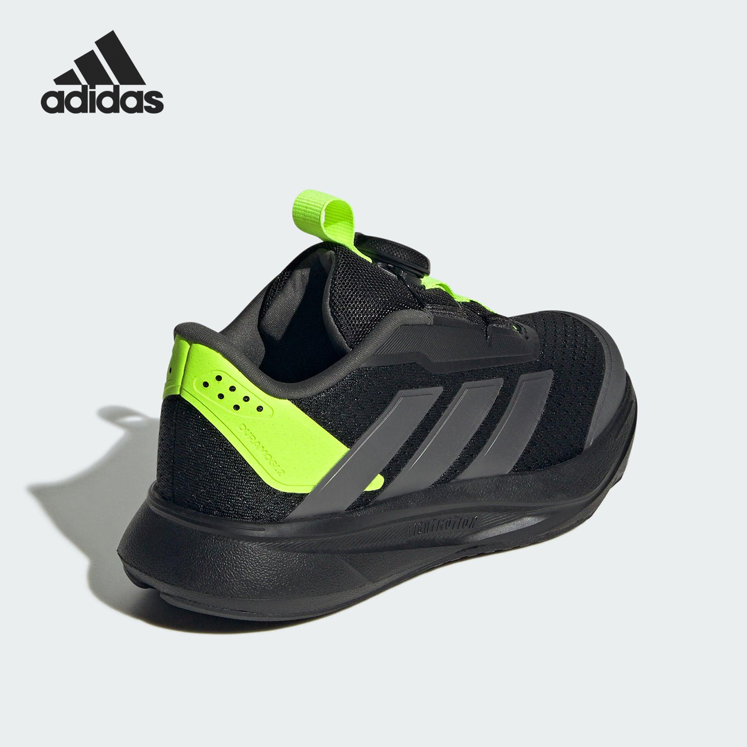 Adidas/阿迪达斯正品2025儿童旋转按钮耐磨透气运动鞋JR6983