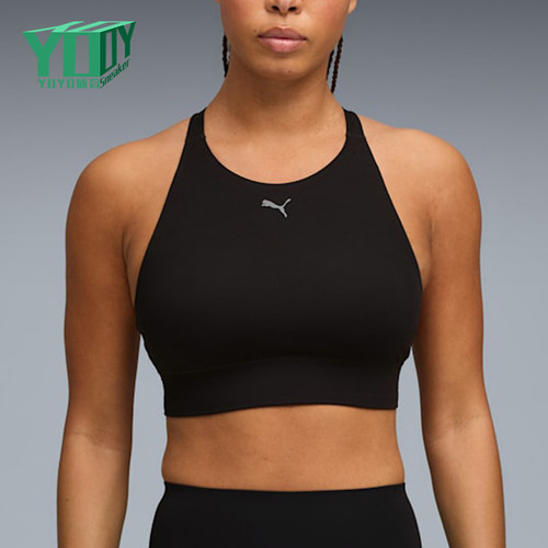 Puma/彪马正品2026春季款女士健身圆领套头透气运动内衣528138-01