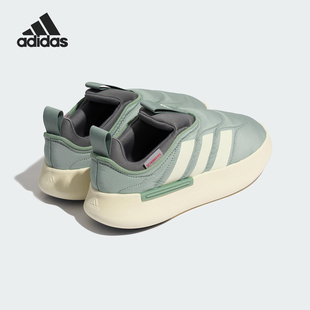 Adidas/阿迪达斯正品ADIPUFF男女保暖耐磨休闲轻便棉鞋KJ3995