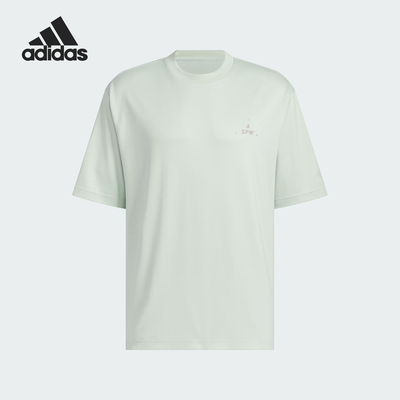 阿迪达斯男士透气运动短袖T恤