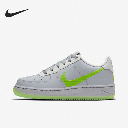 Nike/耐克正品空一号GS女子大童耐磨运动板鞋CD7409-002
