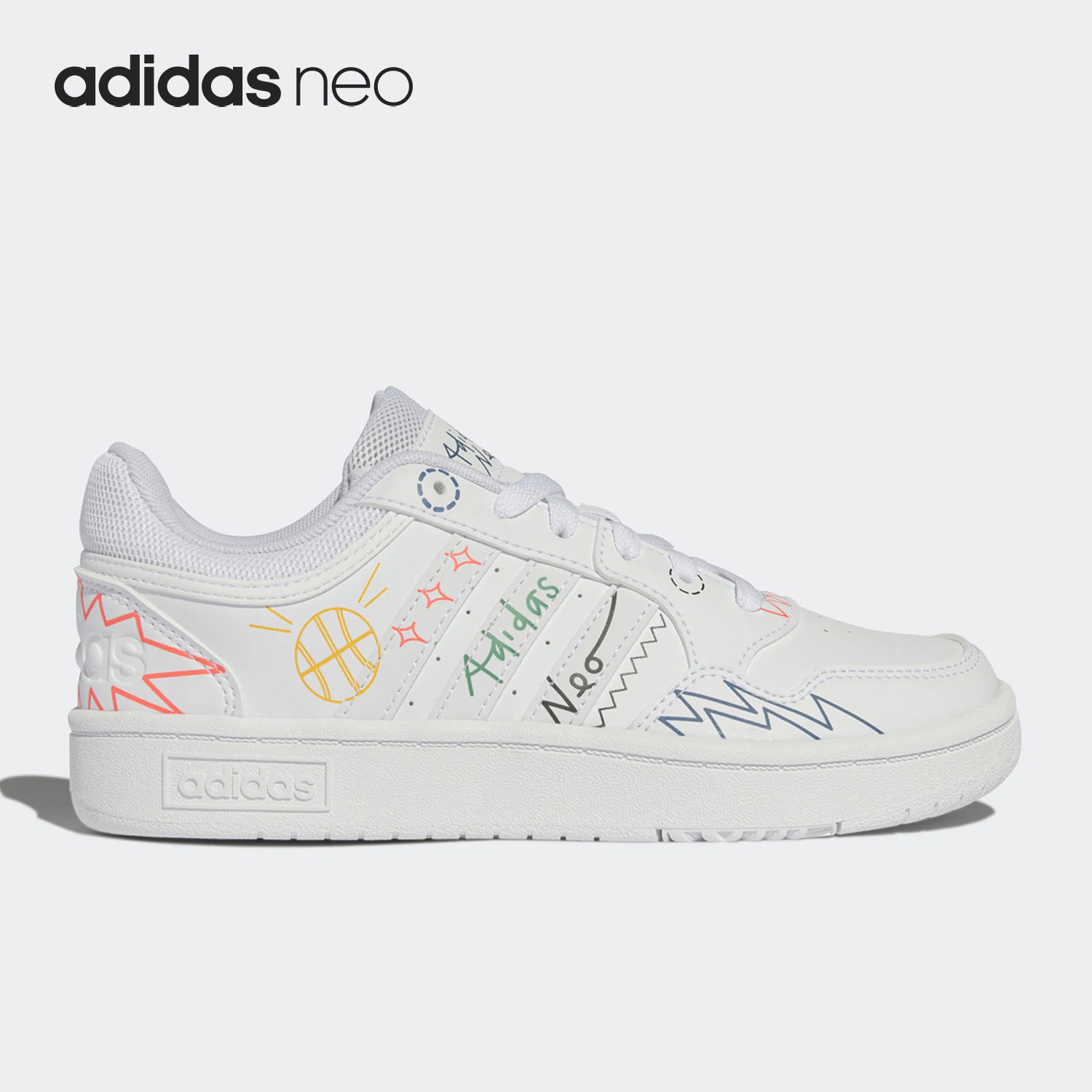 Adidas/阿迪达斯正品 Neo Hoops 3.0 男女低帮板鞋 HP3164